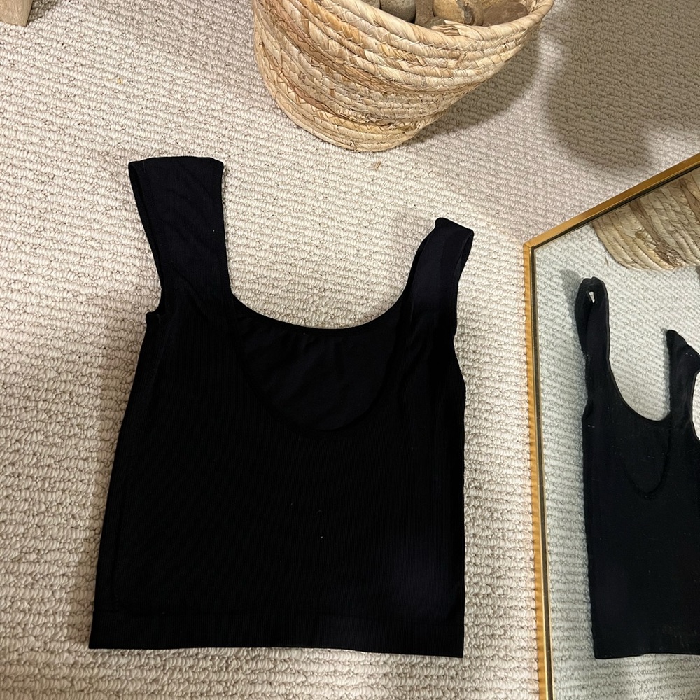 Garage Black Women's Open Back Tank Top